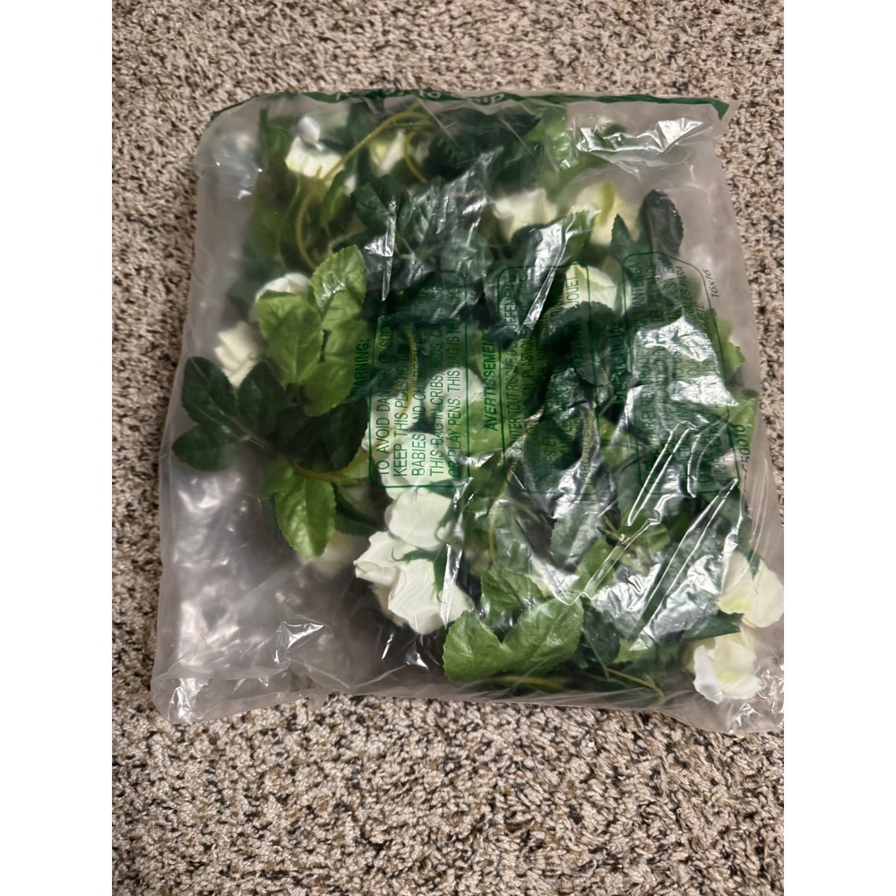 CISDUEO 2 Pack Artificial Silk Morning Glory Garland lower